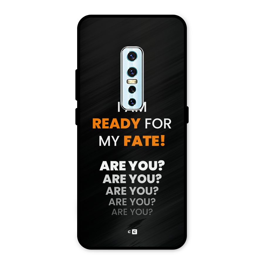 You Ready Metal Back Case for Vivo V17 Pro