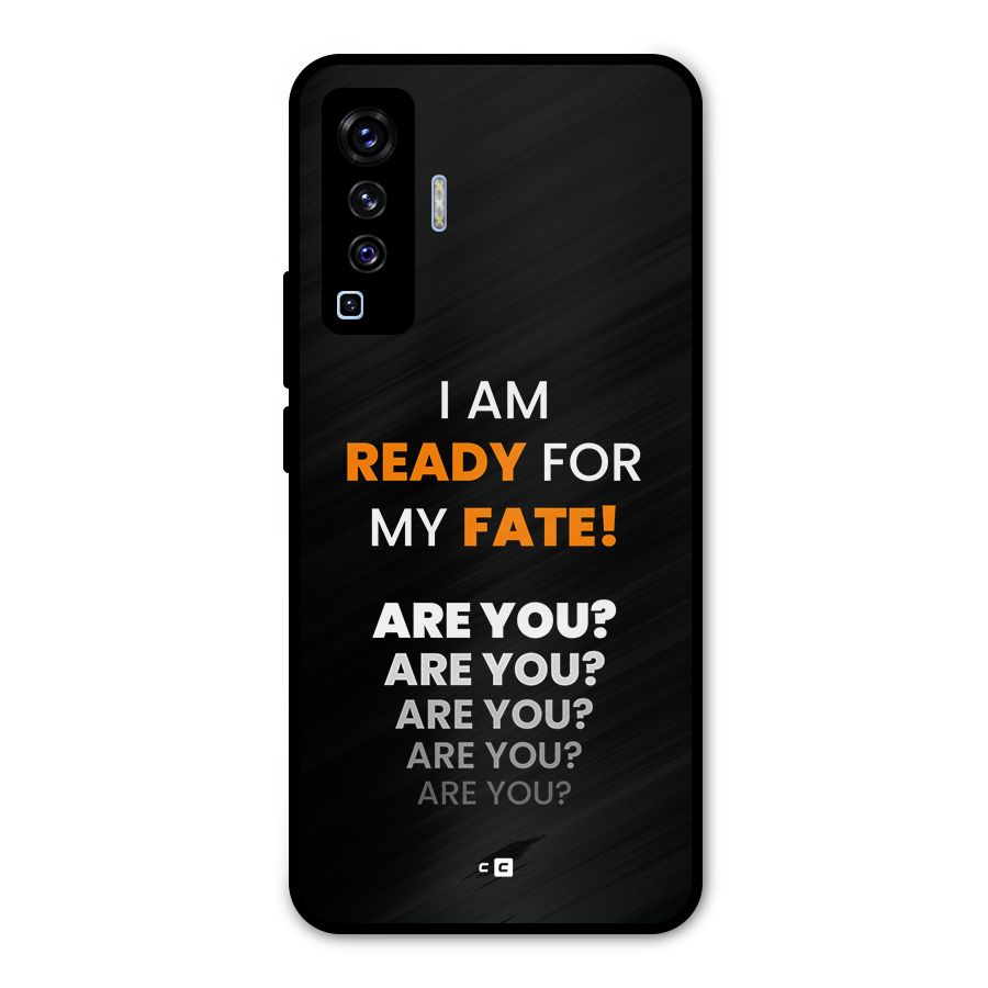 You Ready Metal Back Case for Vivo X50