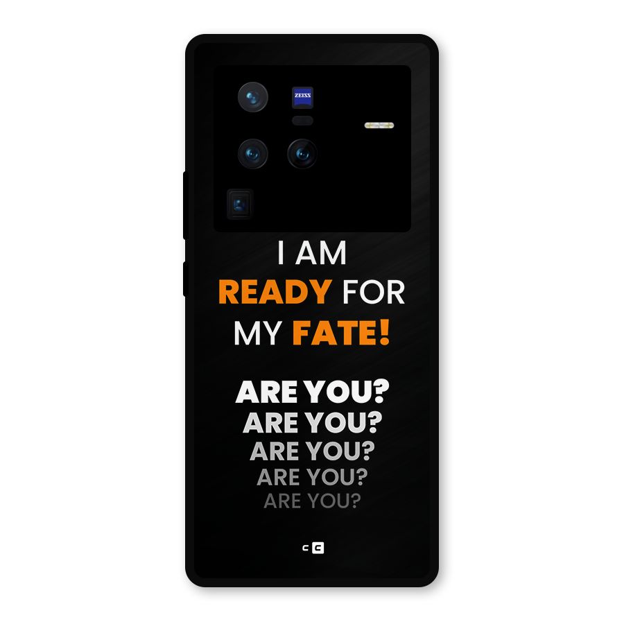You Ready Metal Back Case for Vivo X80 Pro
