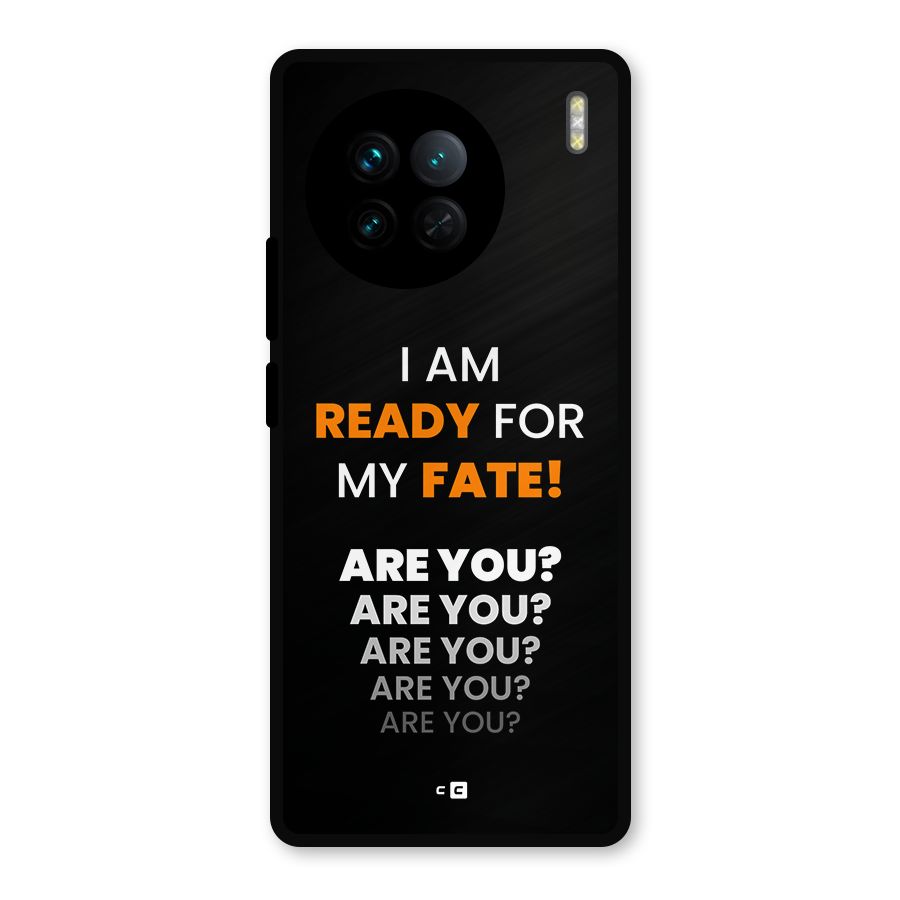 You Ready Metal Back Case for Vivo X90