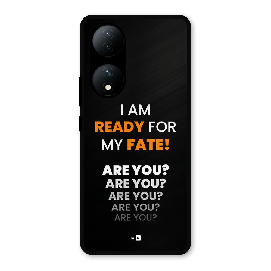 You Ready Metal Back Case for Vivo Y100
