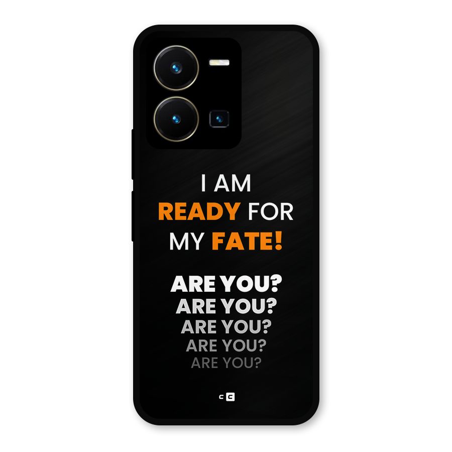 You Ready Metal Back Case for Vivo Y35
