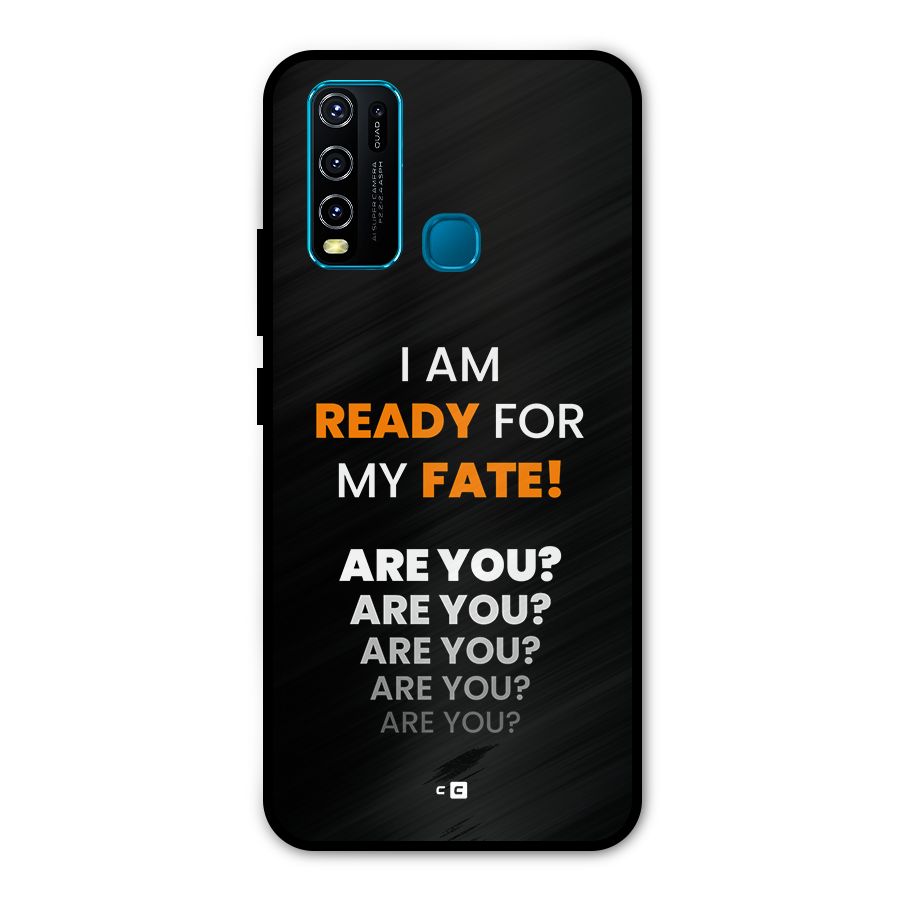 You Ready Metal Back Case for Vivo Y50