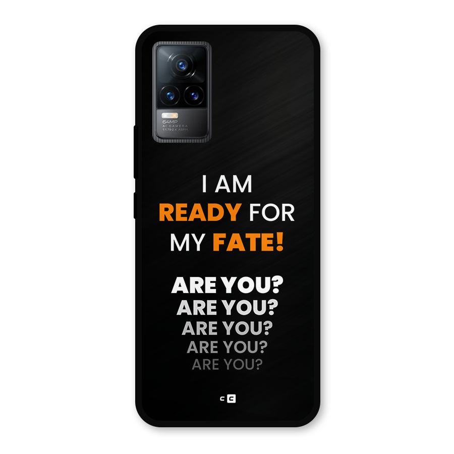 You Ready Metal Back Case for Vivo Y73