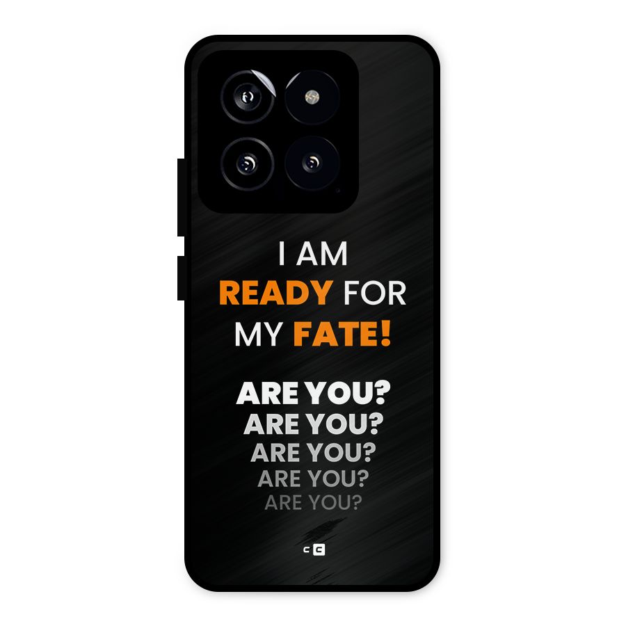 You Ready Metal Back Case for Xiaomi 14