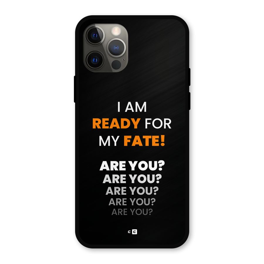 You Ready Metal Back Case for iPhone 12 Pro