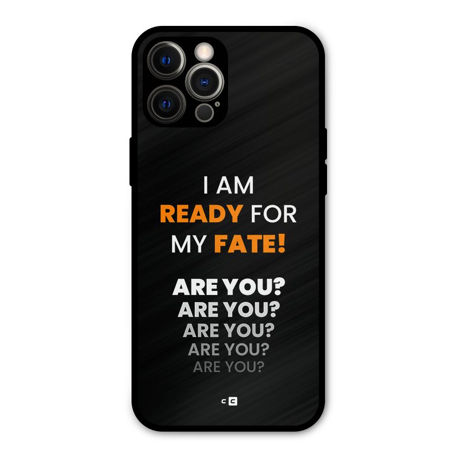 You Ready Metal Back Case for iPhone 12 Pro Max