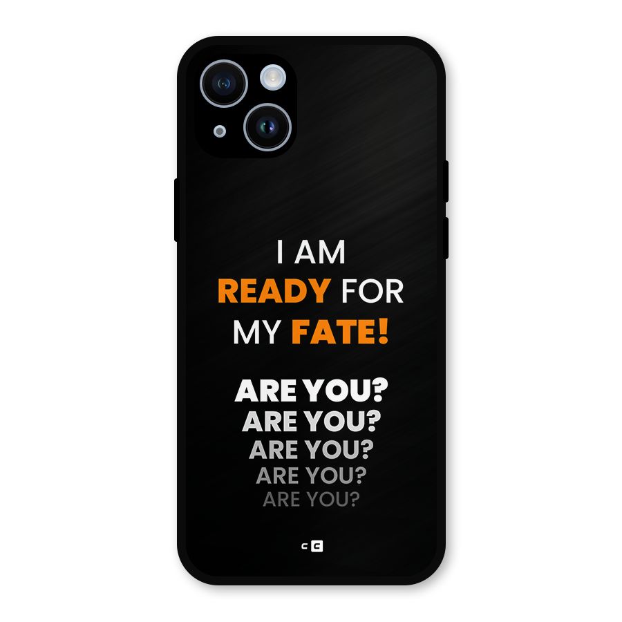 You Ready Metal Back Case for iPhone 14