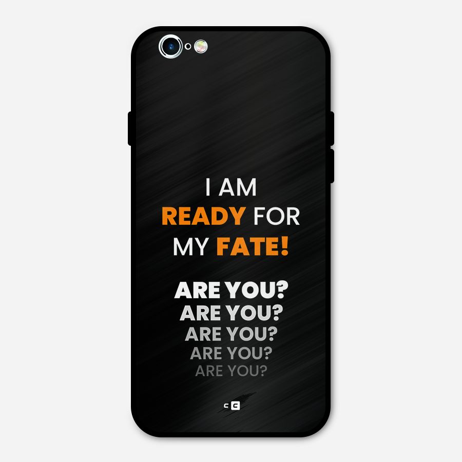 You Ready Metal Back Case for iPhone 6 6s