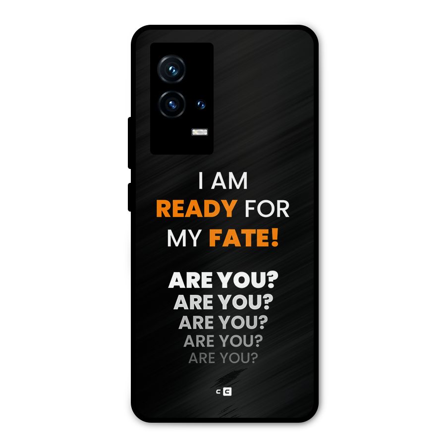 You Ready Metal Back Case for iQOO 9 5G