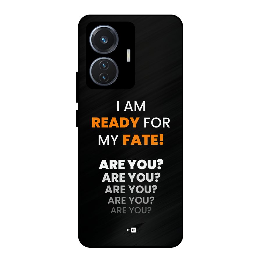 You Ready Metal Back Case for iQOO Z6 44W