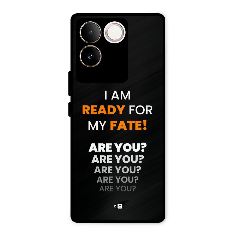 You Ready Metal Back Case for iQOO Z7 Pro