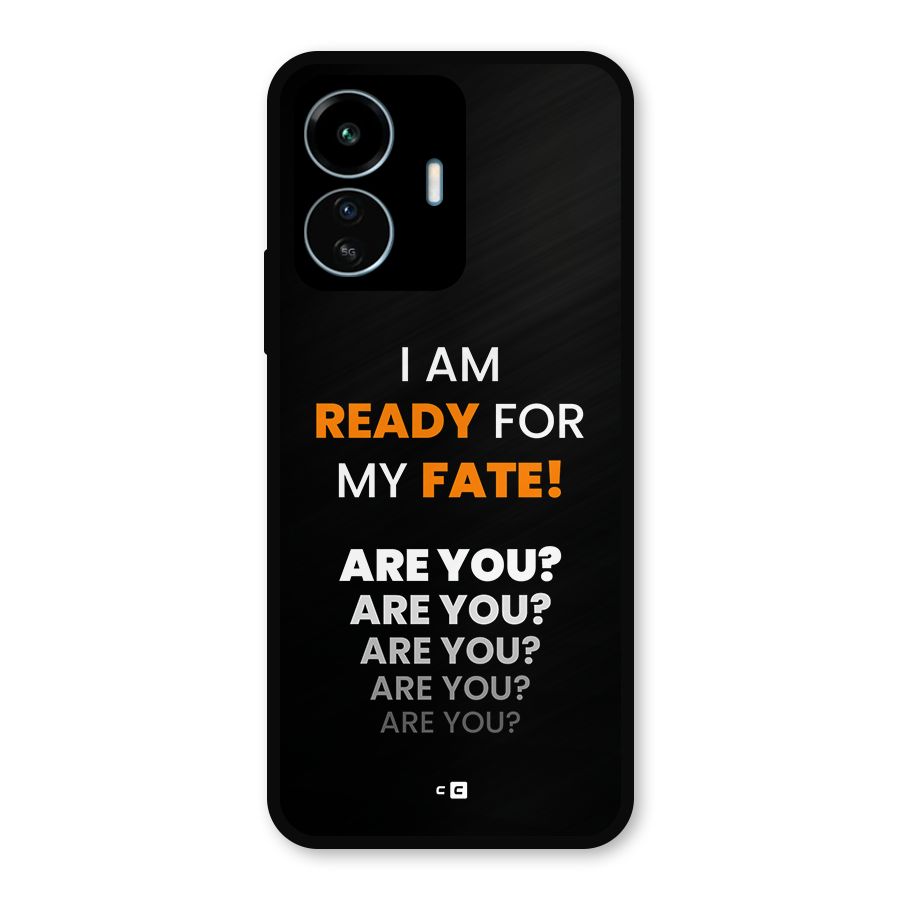 You Ready Metal Back Case for vivo iQOO Z6 Lite 5G