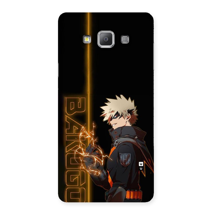 Young Bakugo Back Case for Galaxy A7