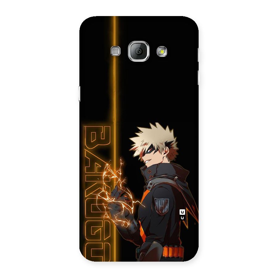Young Bakugo Back Case for Galaxy A8