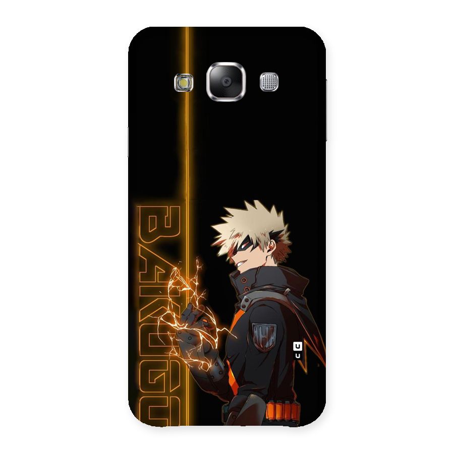 Young Bakugo Back Case for Galaxy E5