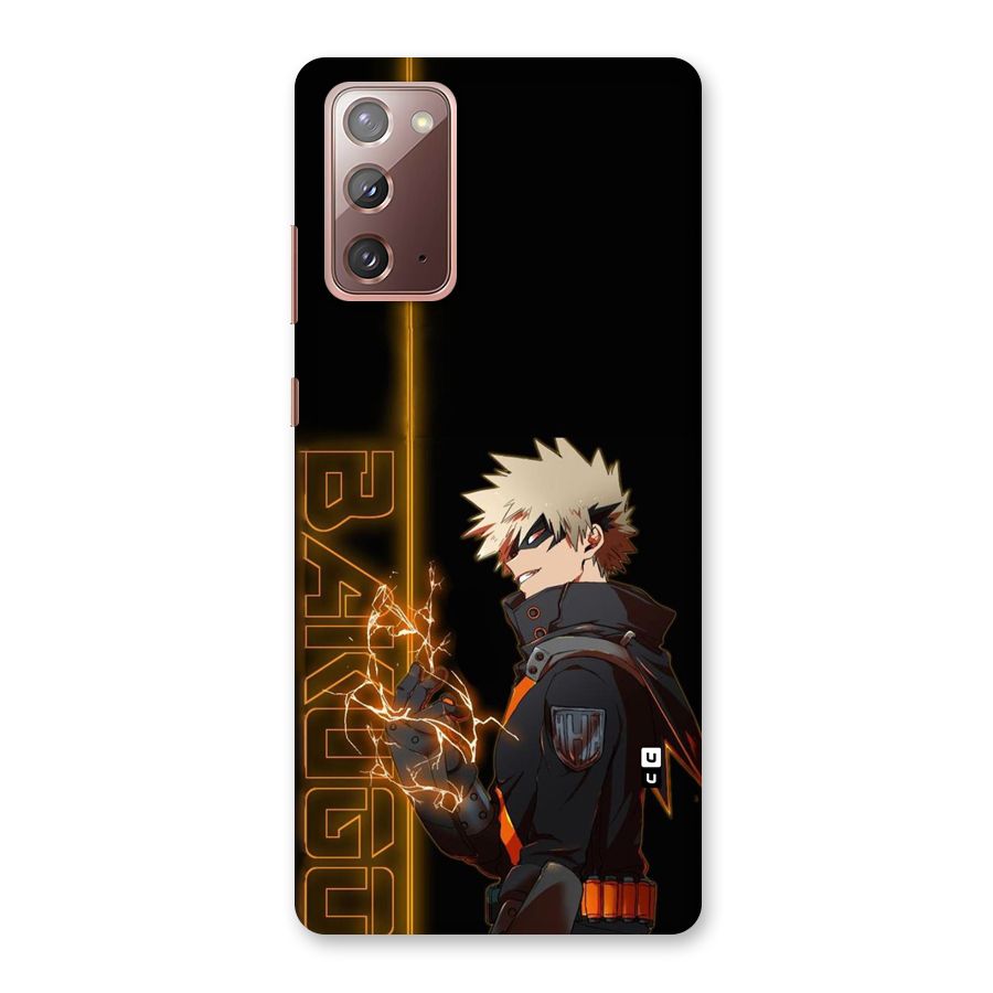 Young Bakugo Back Case for Galaxy Note 20