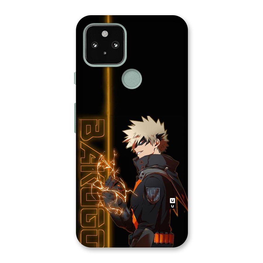 Young Bakugo Back Case for Google Pixel 5