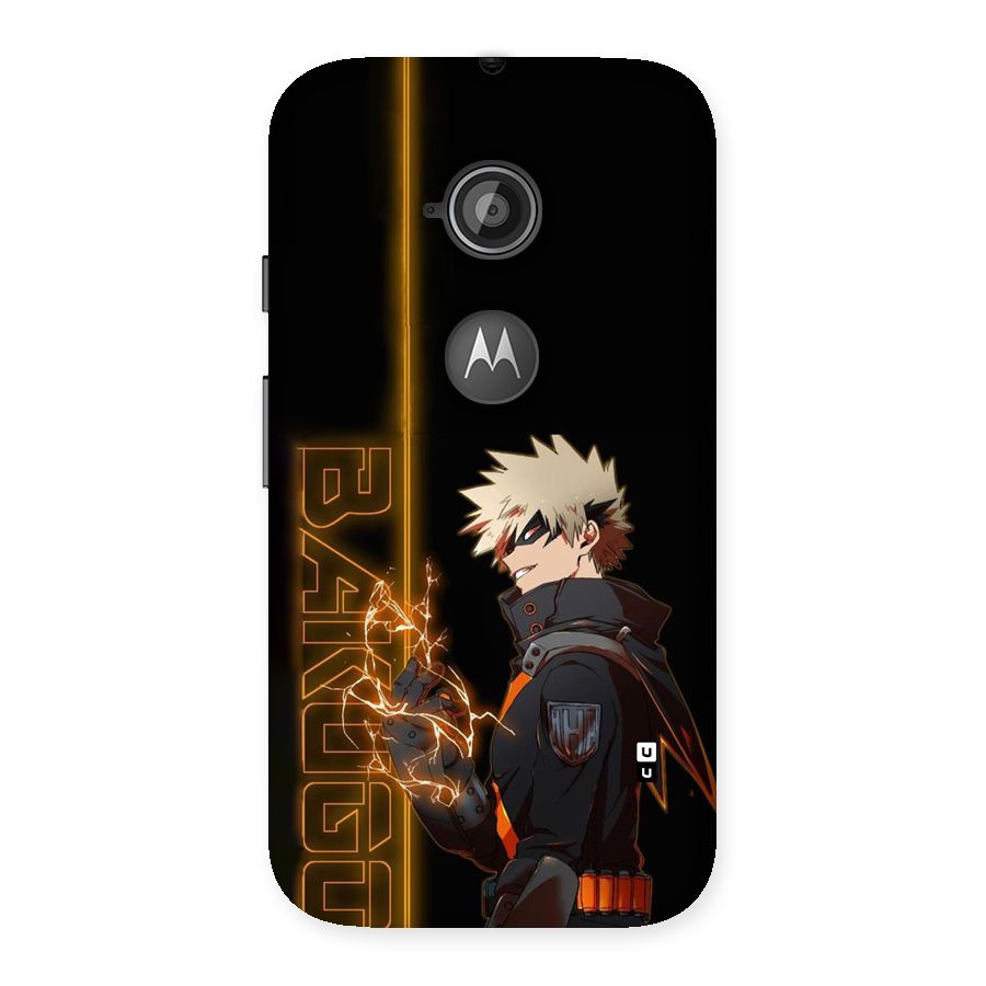 Young Bakugo Back Case for Moto E 2nd Gen