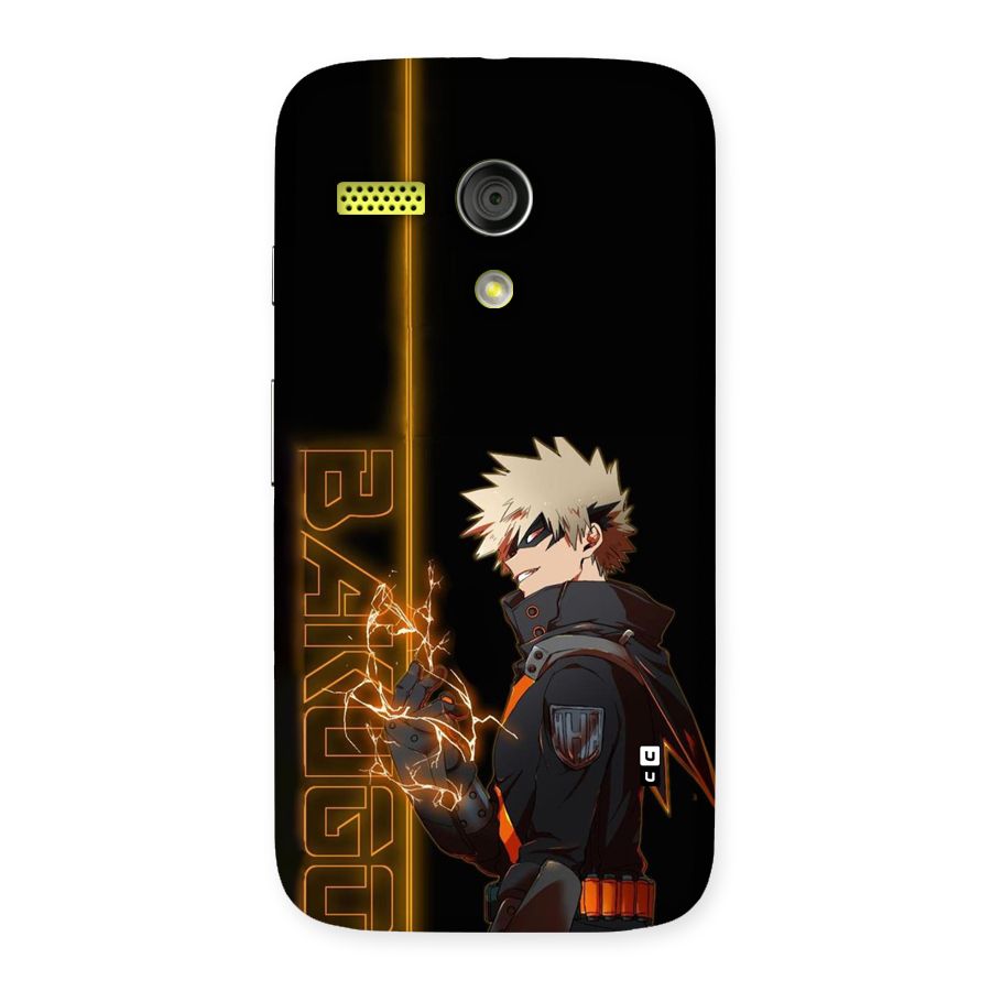 Young Bakugo Back Case for Moto G