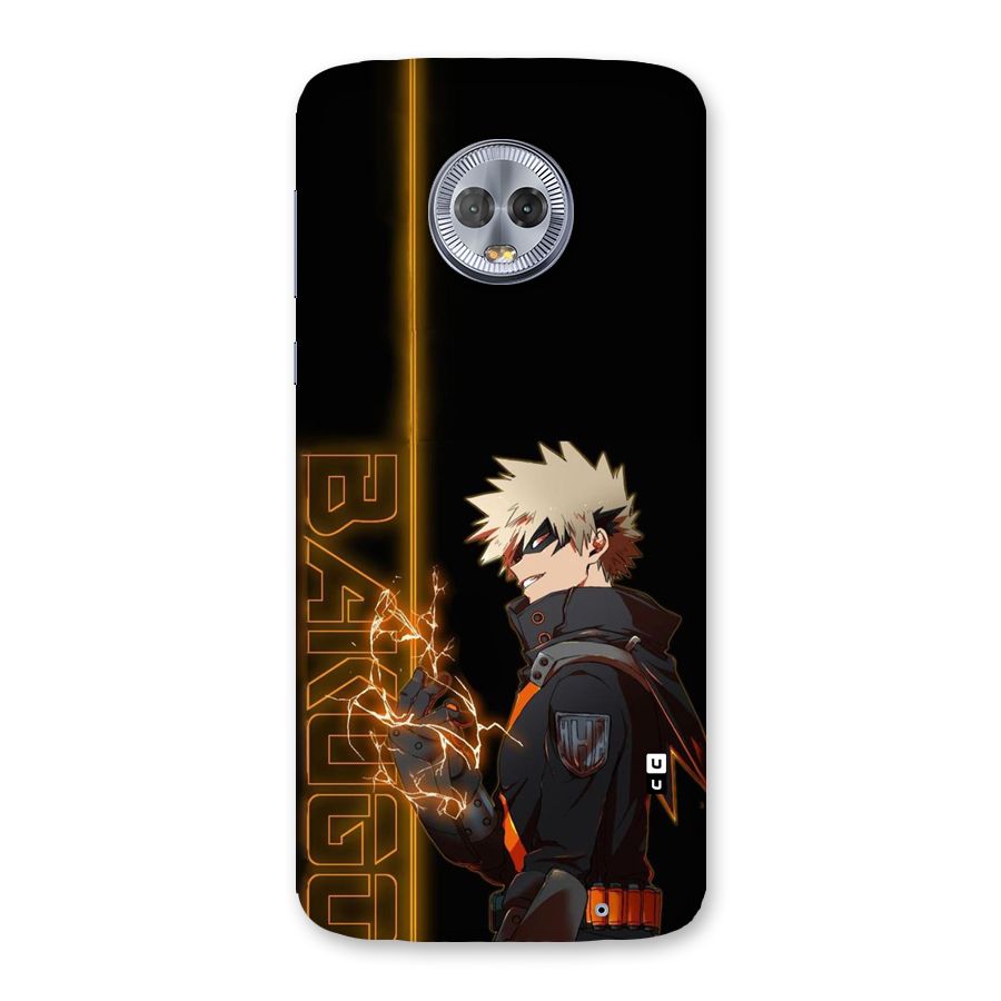 Young Bakugo Back Case for Moto G6 Plus
