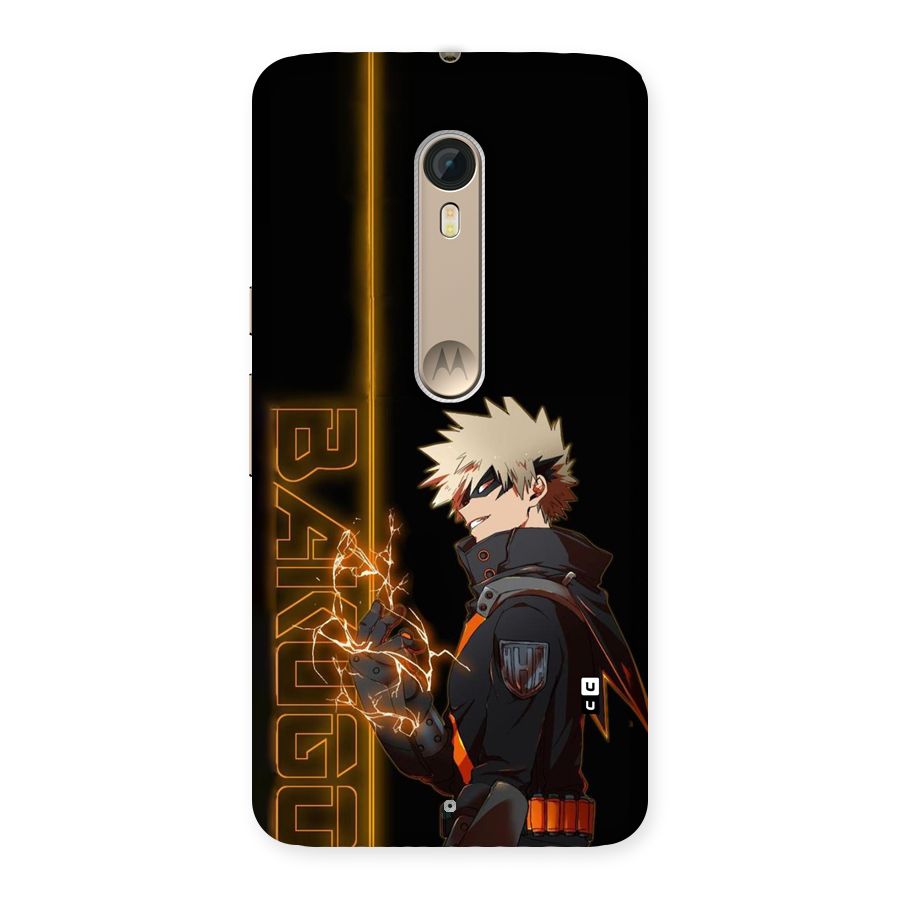 Young Bakugo Back Case for Moto X Style