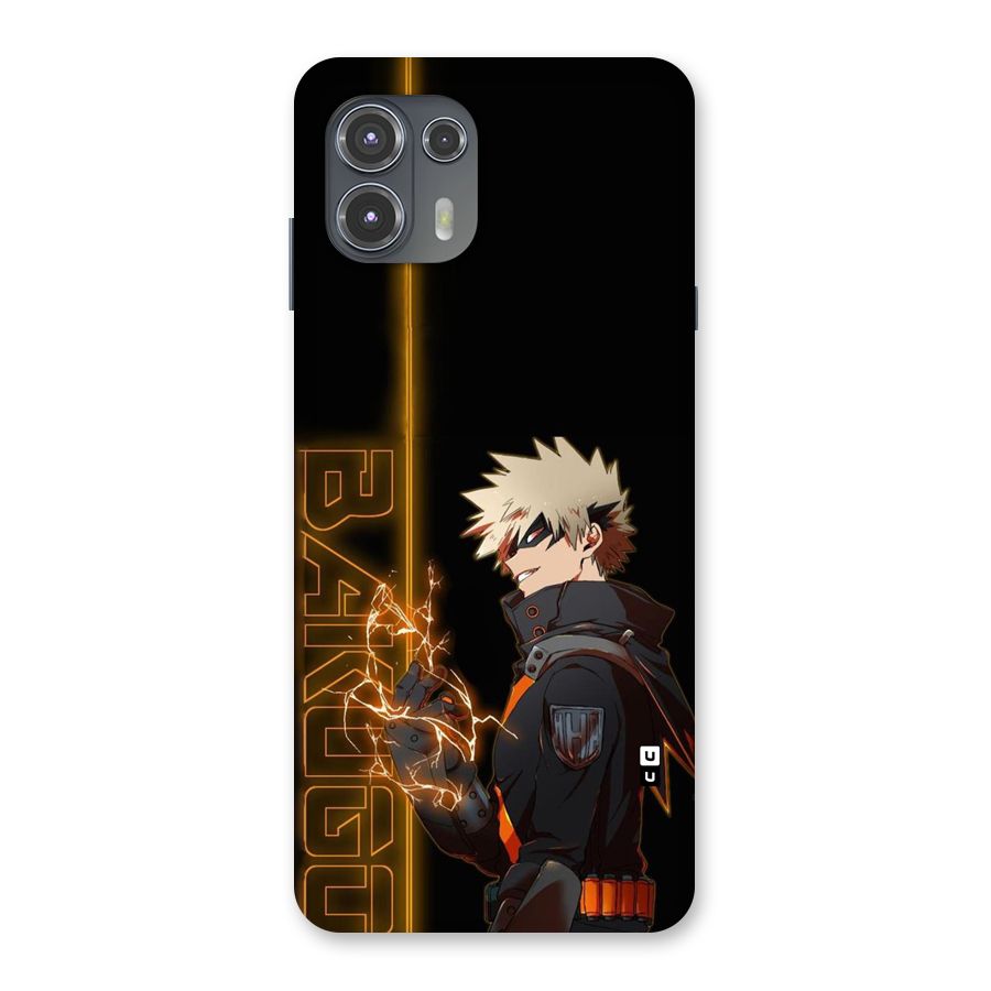 Young Bakugo Back Case for Motorola Edge 20 Fusion