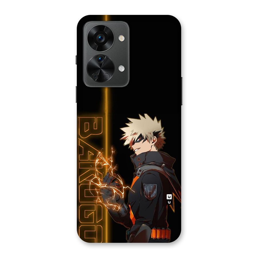Young Bakugo Back Case for OnePlus Nord 2T