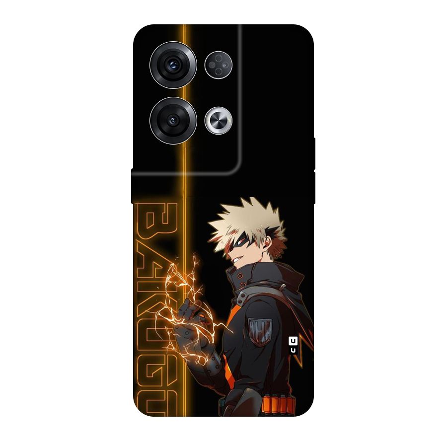 Young Bakugo Back Case for Oppo Reno8 Pro 5G