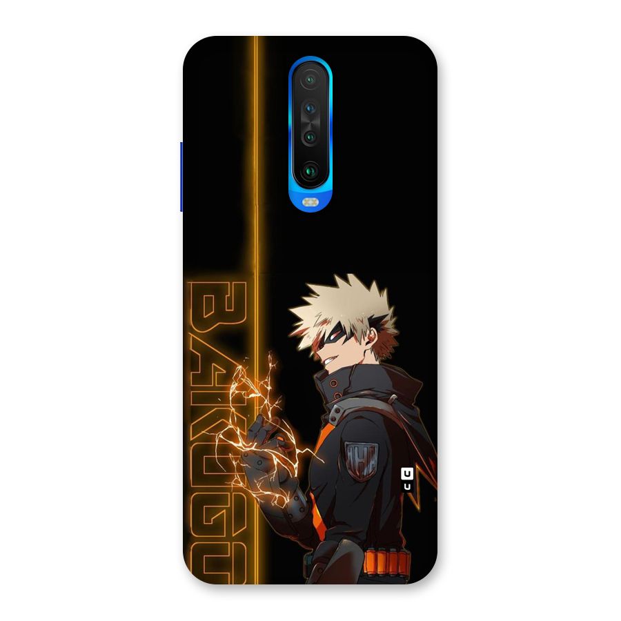 Young Bakugo Back Case for Poco X2