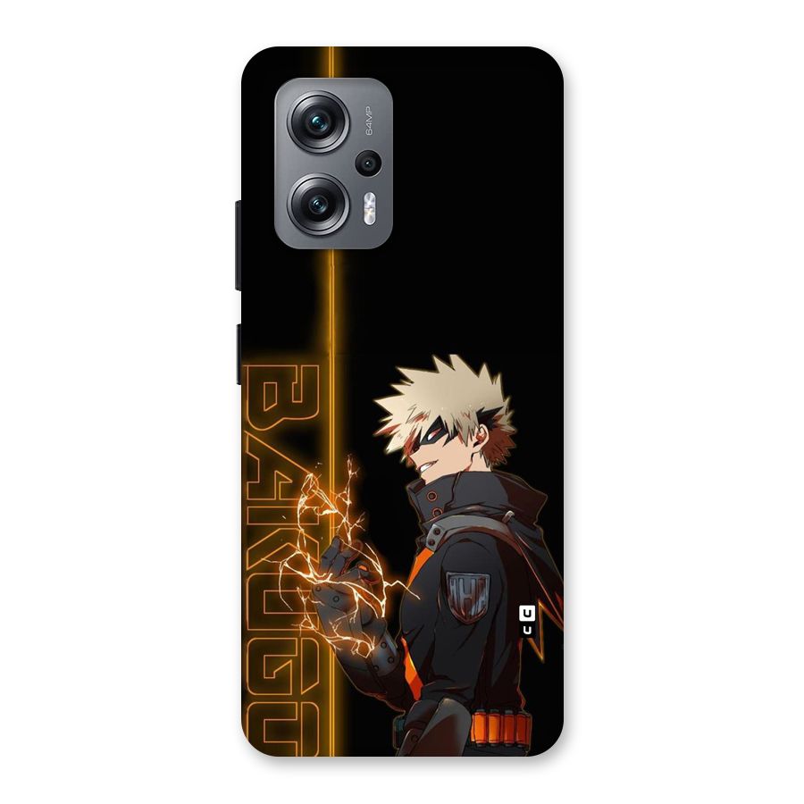Young Bakugo Back Case for Redmi K50i