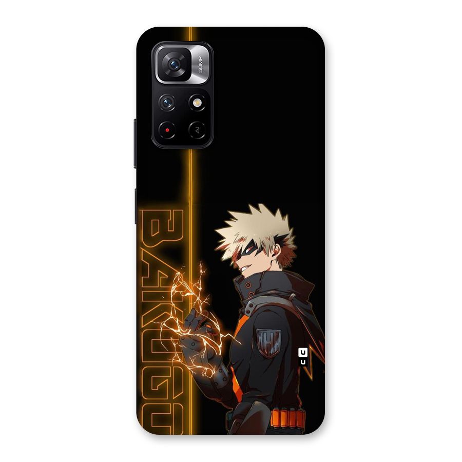 Young Bakugo Back Case for Redmi Note 11T 5G