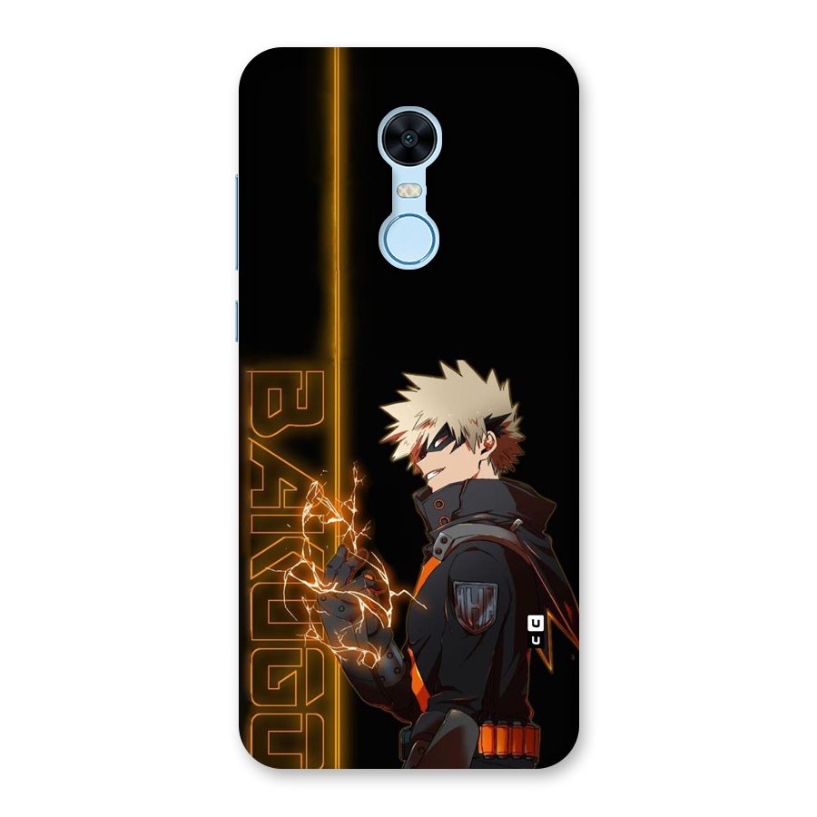 Young Bakugo Back Case for Redmi Note 5