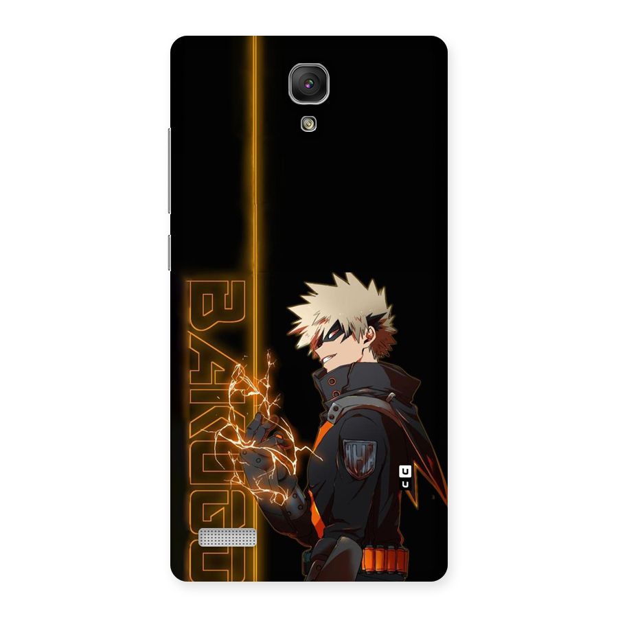 Young Bakugo Back Case for Redmi Note Prime