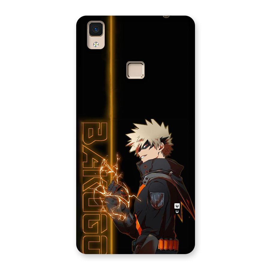 Young Bakugo Back Case for V3 Max