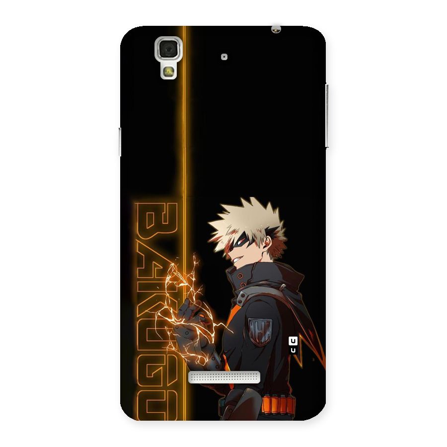 Young Bakugo Back Case for YU Yureka Plus