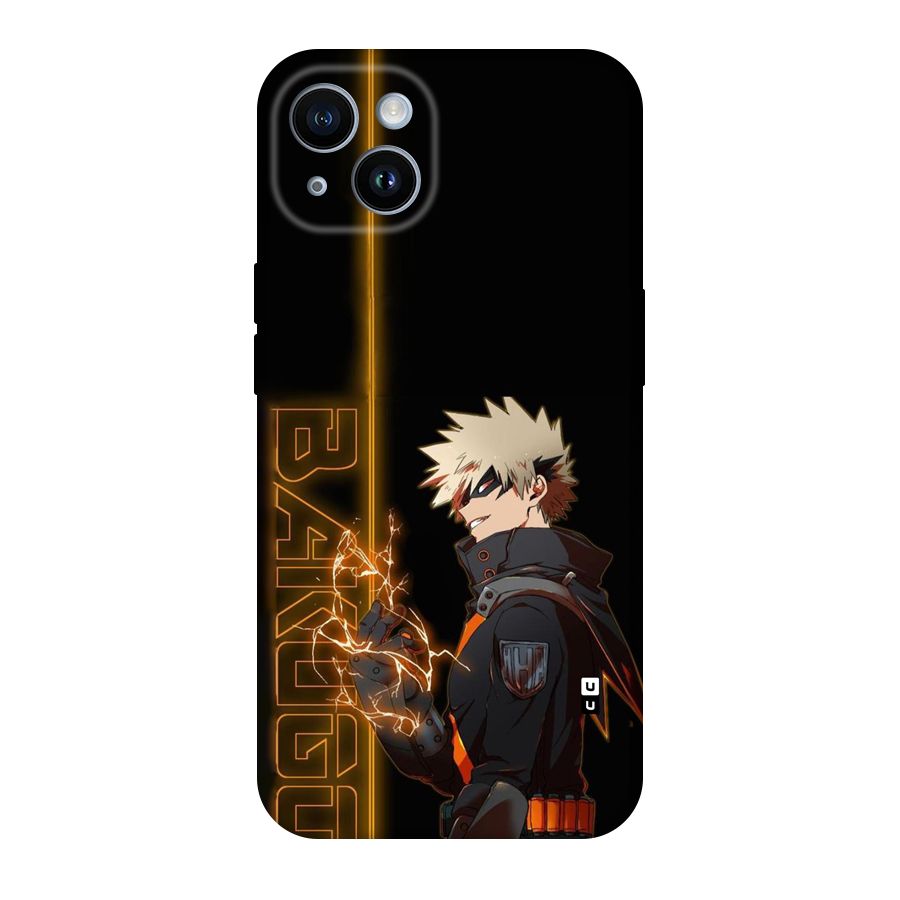Young Bakugo Back Case for iPhone 14