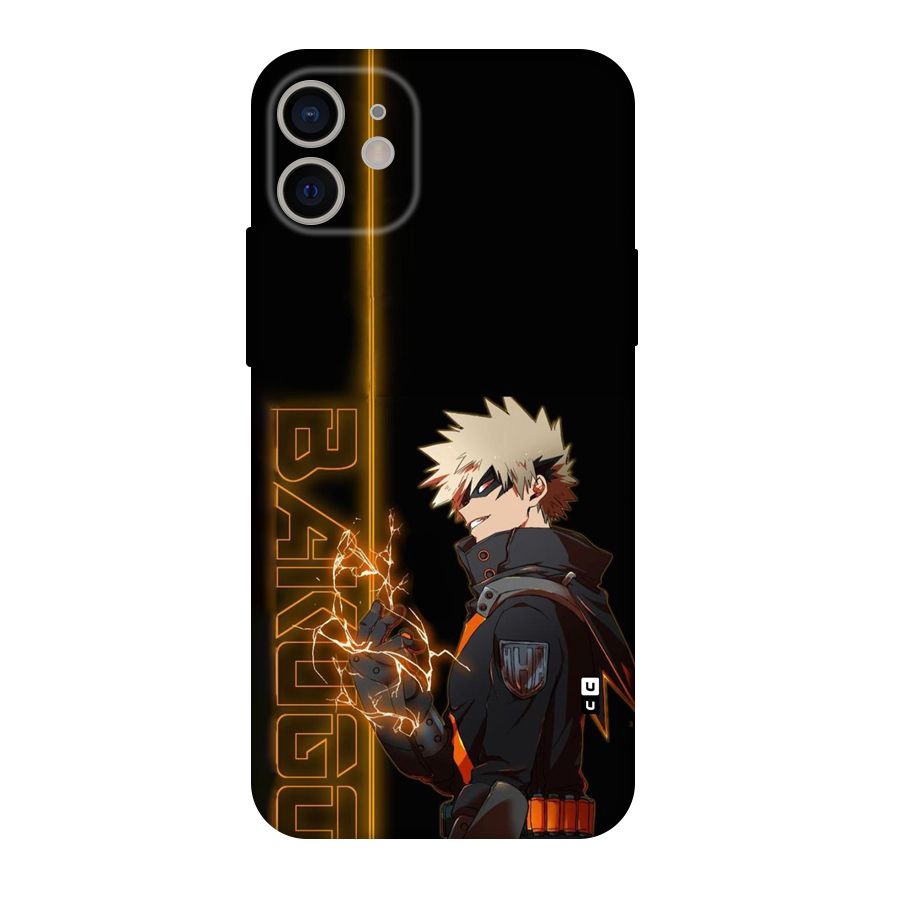Young Bakugo Back Case for iPhone 11