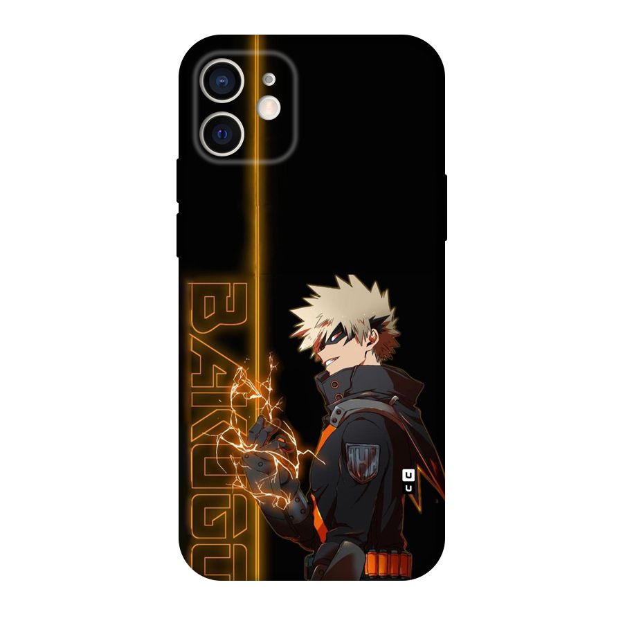 Young Bakugo Back Case for iPhone 12