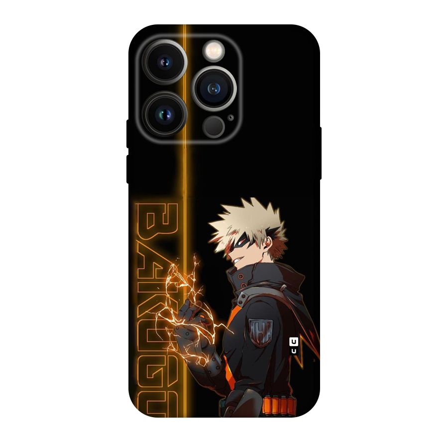 Young Bakugo Back Case for iPhone 14 Pro