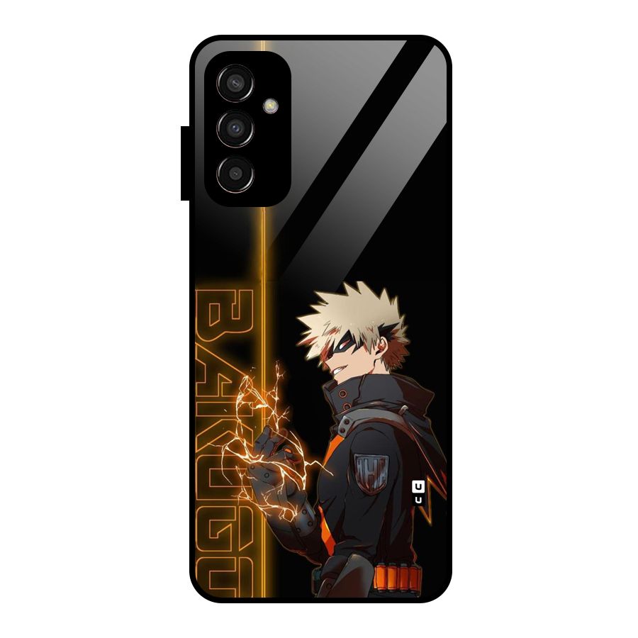 Young Bakugo Glass Back Case for Galaxy F13