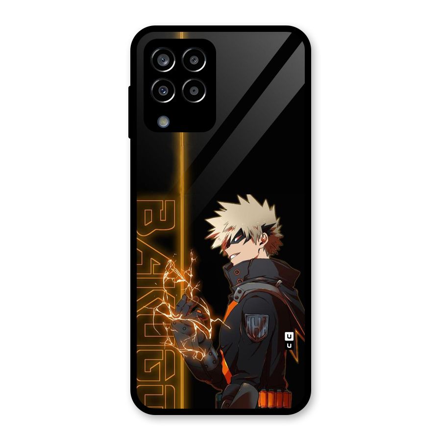 Young Bakugo Glass Back Case for Galaxy M33