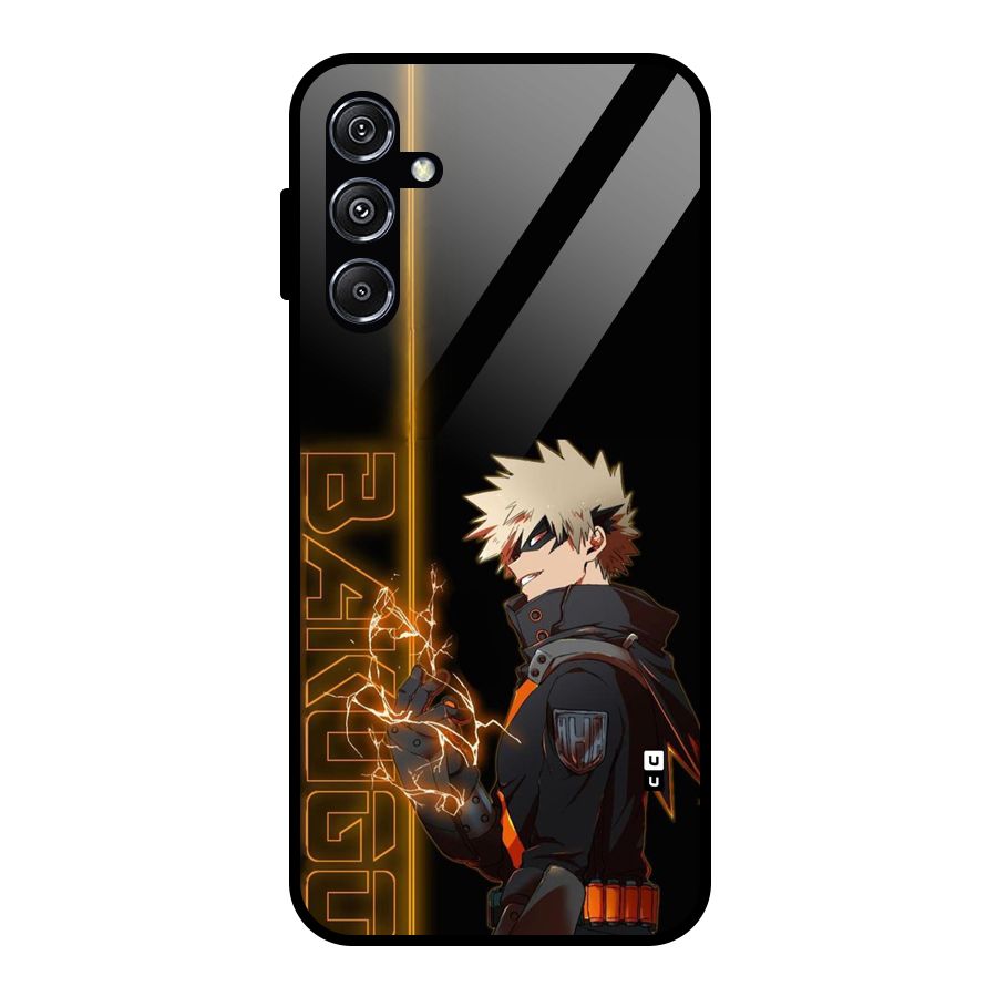 Young Bakugo Glass Back Case for Galaxy M34 5G