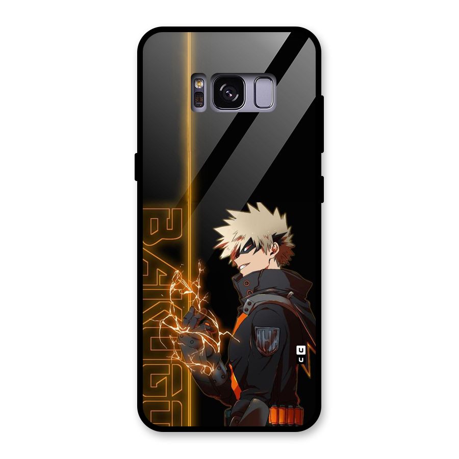 Young Bakugo Glass Back Case for Galaxy S8