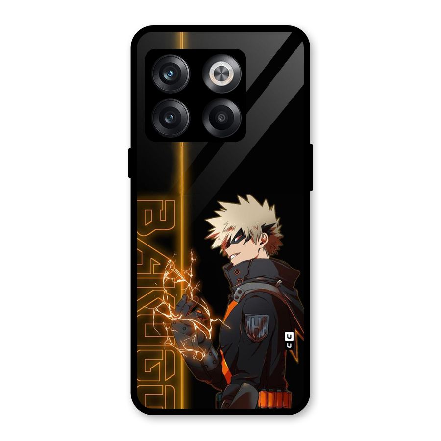 Young Bakugo Glass Back Case for OnePlus 10T