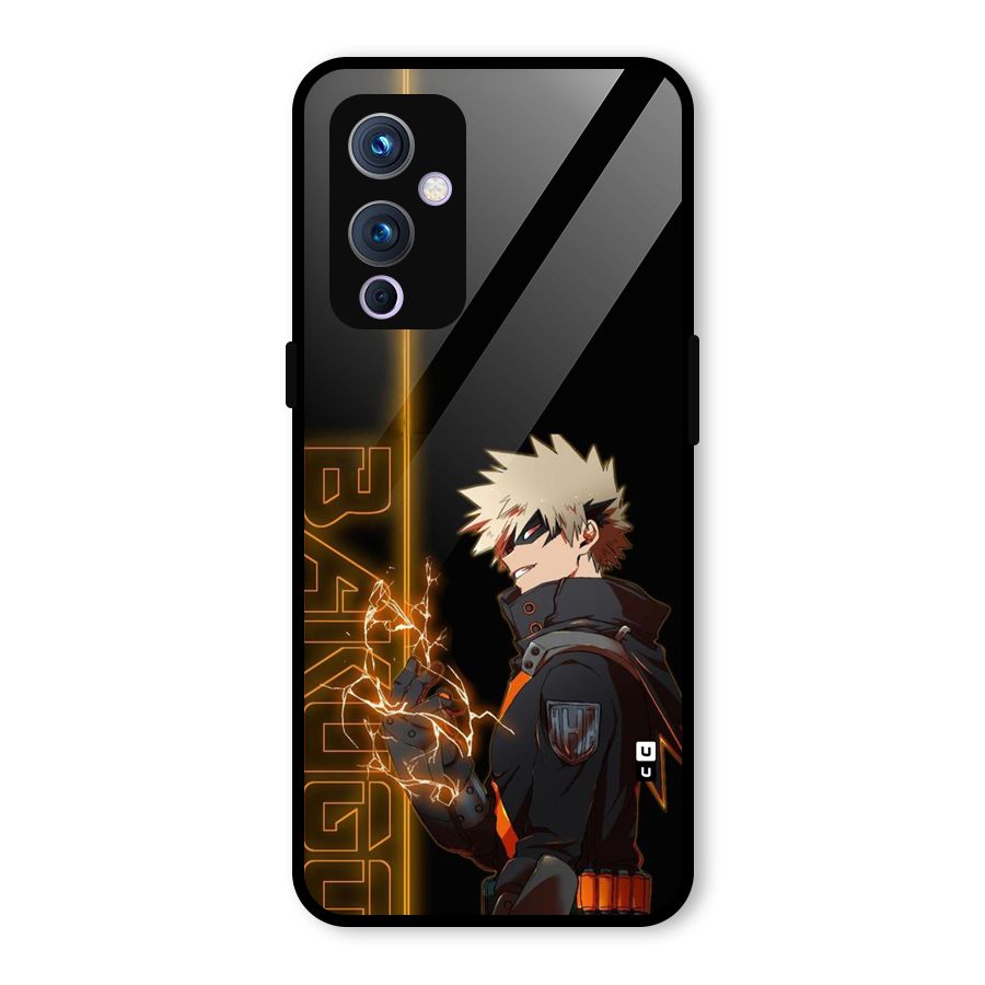 Young Bakugo Glass Back Case for OnePlus 9