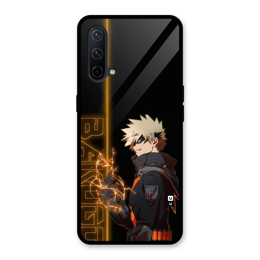 Young Bakugo Glass Back Case for OnePlus Nord CE 5G