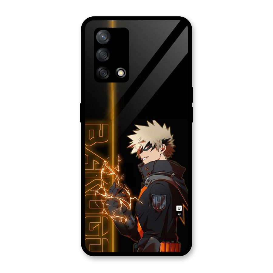 Young Bakugo Glass Back Case for Oppo F19