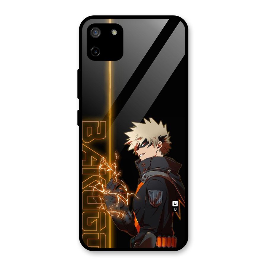 Young Bakugo Glass Back Case for Realme C11