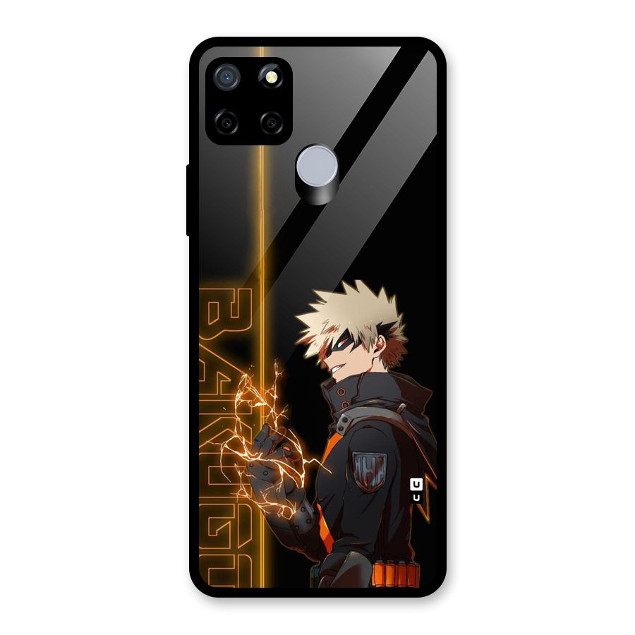 Young Bakugo Glass Back Case for Realme C15